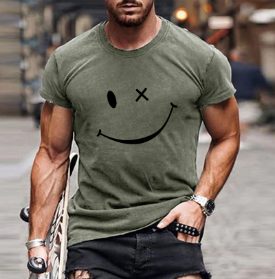 TIMO - SMILE T-Shirt mit Rundhals Schnitt