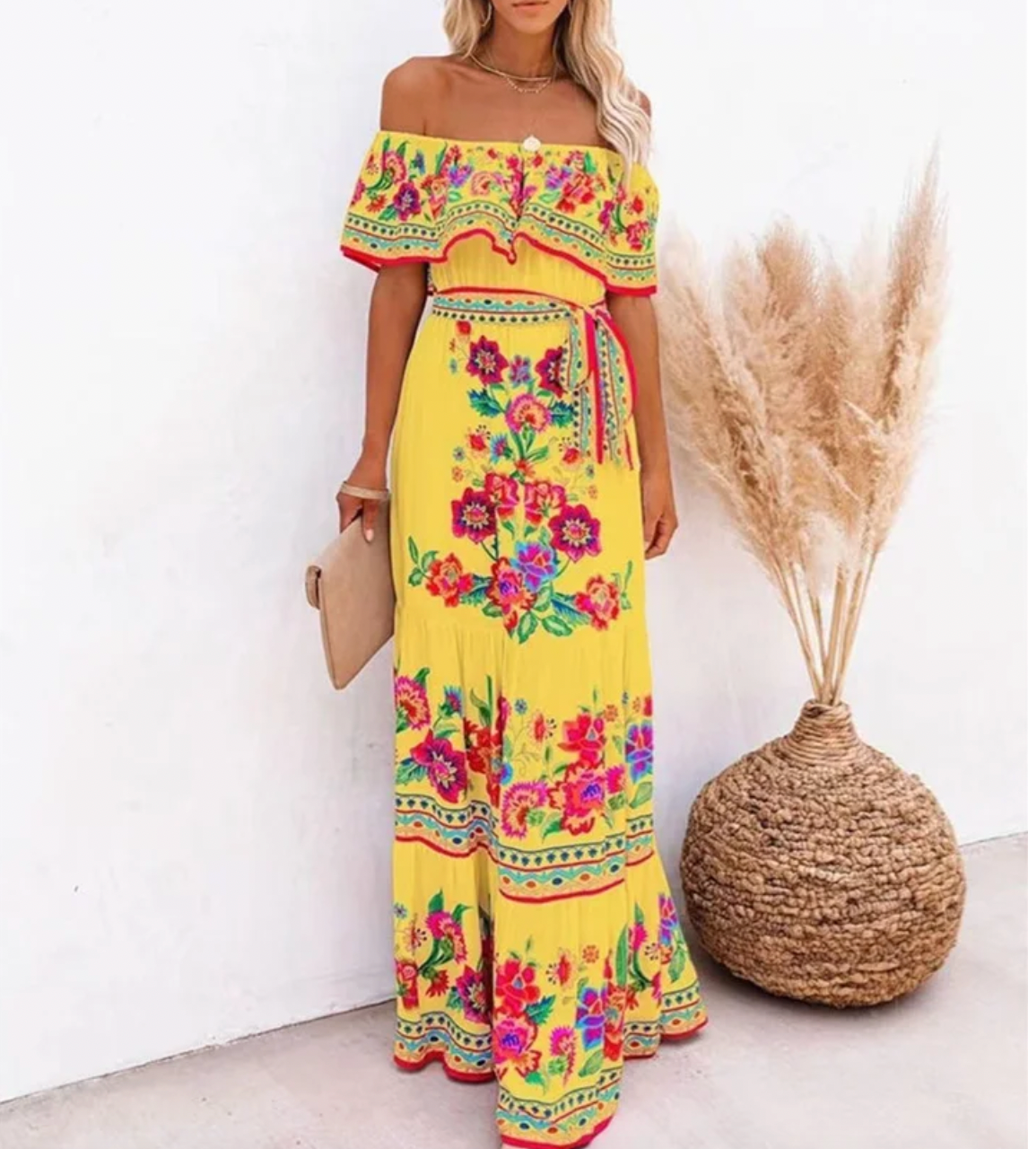 KIRA - Langes Maxi Kleid für den Sommer