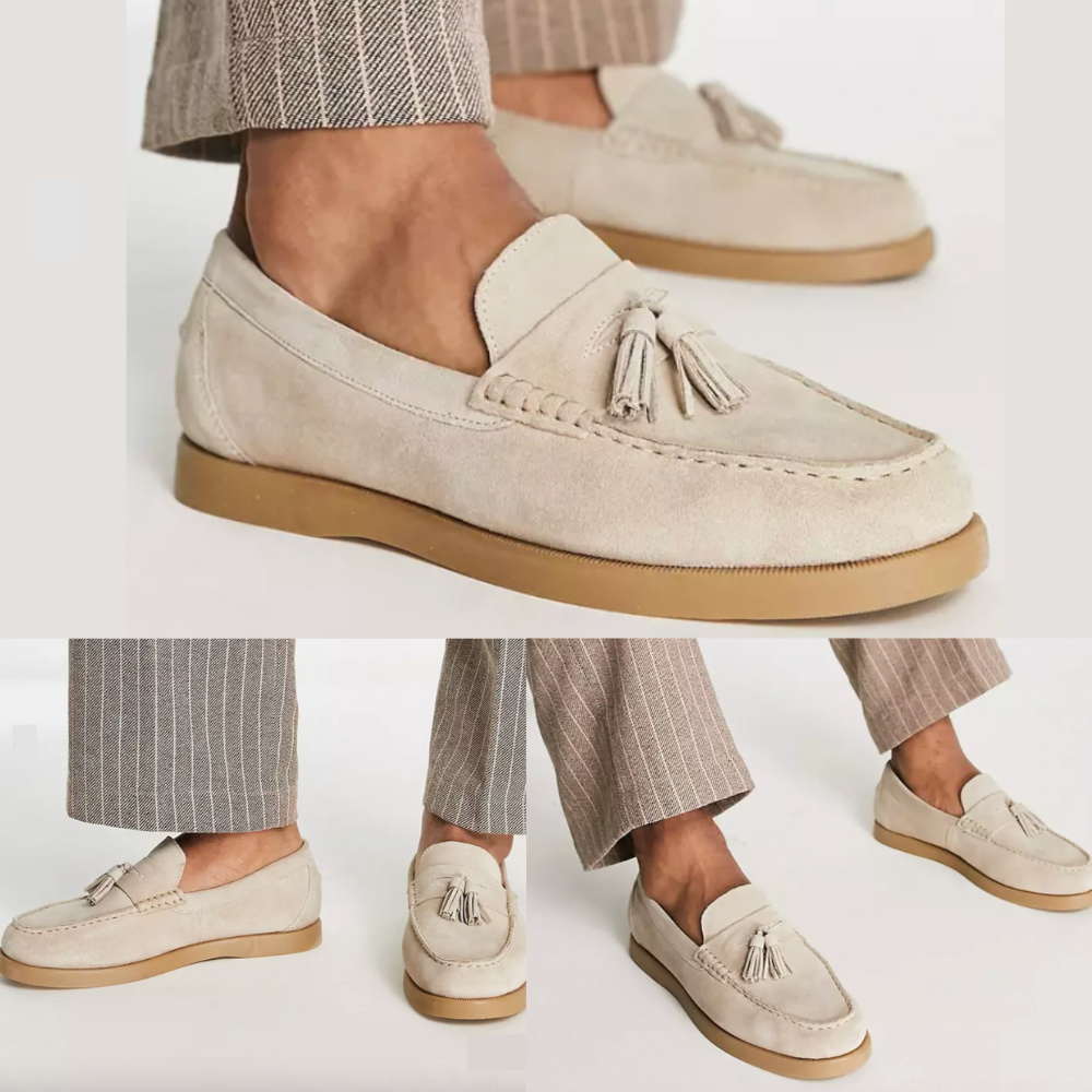 LENO - Super Stylische und Komfortable Leder Loafers für Männer