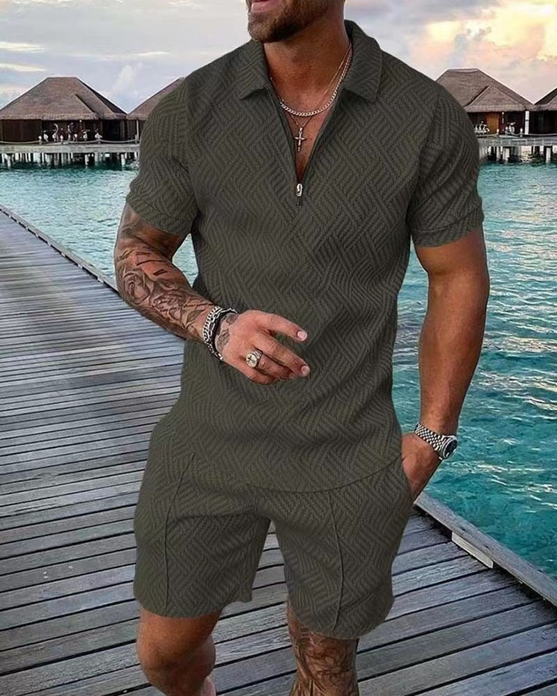 Noro - Das stylische Set aus Shirt und Shorts für Männer