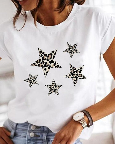 Olivia - Super stylisches T-Shirt mit extravaganten Sommer Designs