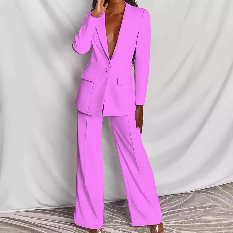 JESIKA - Stilvolles Set bestehend aus edlem Blazer und eleganter Hose