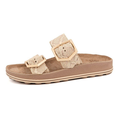 KAYLIE - Bequeme Slip On Sandalen mit Fußkorrektionsfunktion