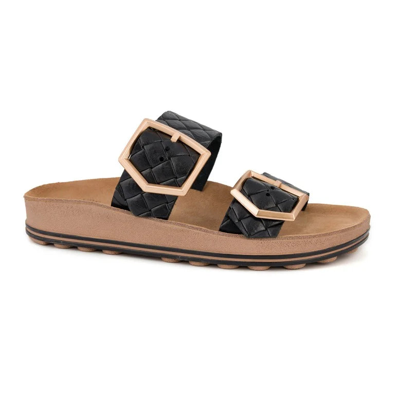 KAYLIE - Bequeme Slip On Sandalen mit Fußkorrektionsfunktion