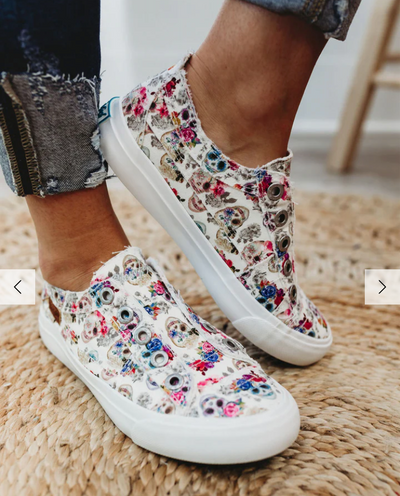 "SUGAR SKULL SNEAKERS" - Super modische Sneakers