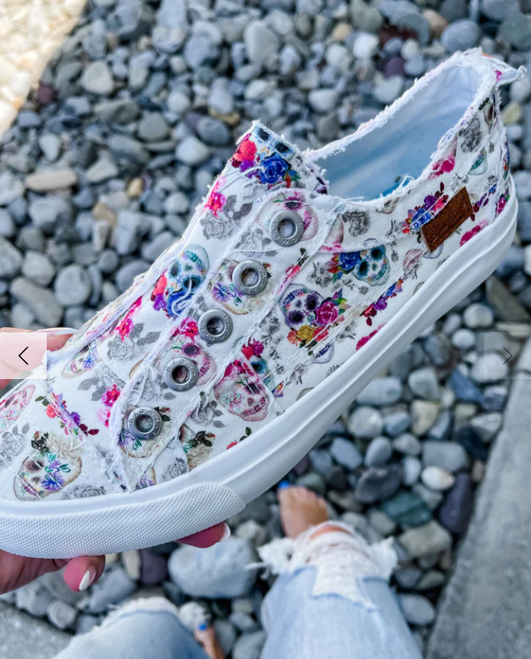 "SUGAR SKULL SNEAKERS" - Super modische Sneakers