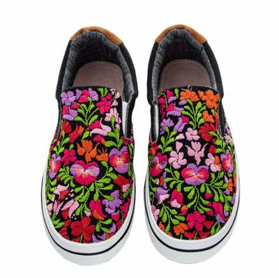 "FIORELLA SNEAKERS" - Modische Sneakers mit buntem Blumen Design