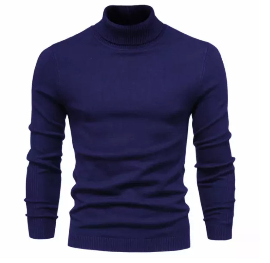 GEORG - Stylischer lässiger Rollo-Pullover für Männer