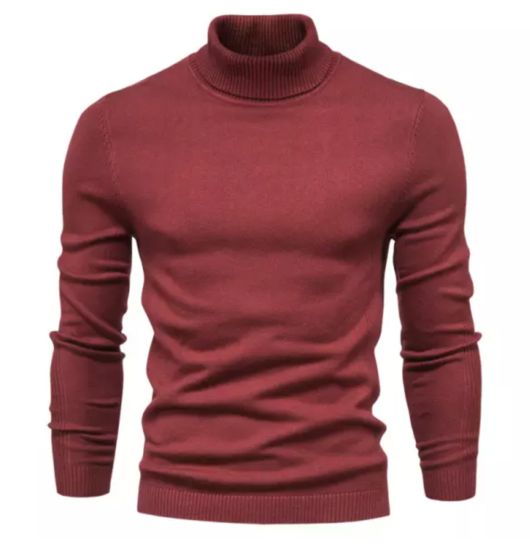 GEORG - Stylischer lässiger Rollo-Pullover für Männer