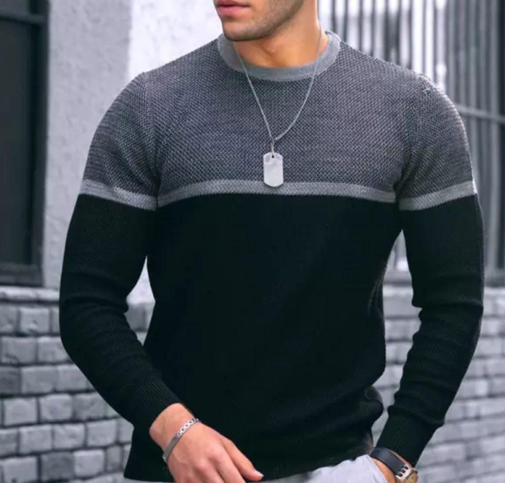 EDDY - Stylischer lässiger Sweater für Männer